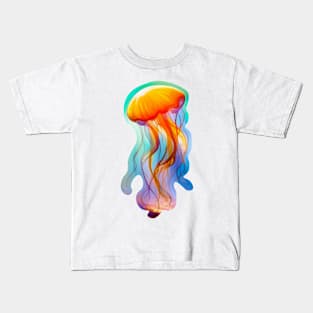 Colorful Jellyfish Kids T-Shirt